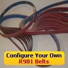 Configure Your Own R981 Coated Abrasive File Belts